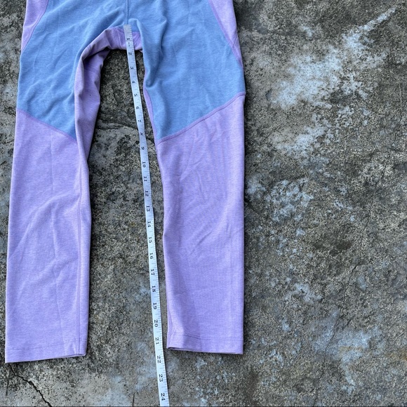 Outdoor Voices Purple and Blue Colorblock Leggings - Size Small - Picture 11 of 12